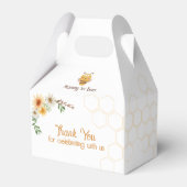 Mommy To Bee赤ちゃんシャワーお願いボックス フェイバーボックス (裏面サイド)