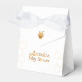 Mommy To Bee赤ちゃんシャワーお願いボックス フェイバーボックス (正面サイド)