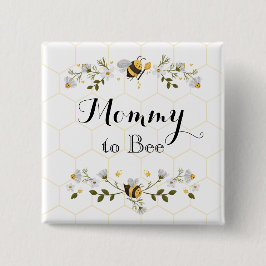 Mommy to Bee赤ちゃんシャワーピン 缶バッジ