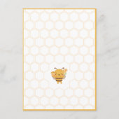 Mommy to Bee赤ちゃんシャワー予測ゲーム エンクロージャーカード (裏面)