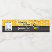 Mommy to Bee赤ちゃんシャワー水ボトルラベル ペットボトルラベル (シングルラベル)