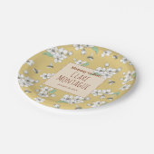 Mommy to Bee赤ちゃんモダンシャワー ペーパープレート (アングル)