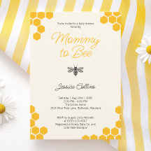Mommy to Bee おしゃれなイエローのハニカムデザイン
