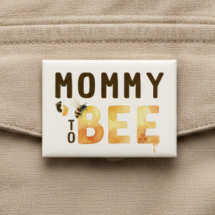 Mommy to Bee ビーミッフィーハニカム ベビーシャワー 缶バッジ