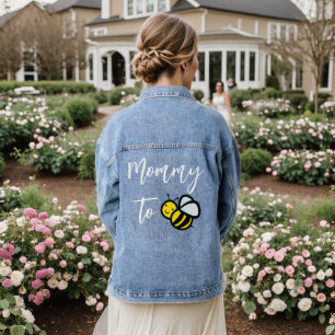 Mommy to Bee ベビーシャワー ウェディング デニムジャケット