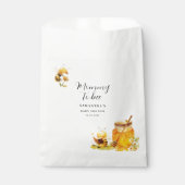 Mommy To Bee 性別不明ベビーシャワー フェイバーバッグ (正面)
