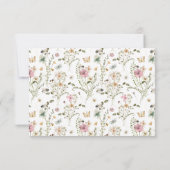 Mommy to Bee Baby Shower サンキューカード (裏面)