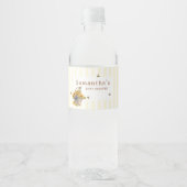 Mommy to Bee Baby Shower ペットボトルラベル (正面)