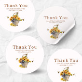 Mommy to Bee Baby Shower ラウンドシール