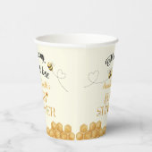 Mommy To Bee Baby Shower 紙コップ (右)