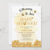 Mommy To Bee Baby Shower Invitation 招待状 (正面)
