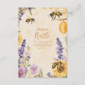 Mommy to Bee Floral Diapper Raffle エンクロージャーカード (正面)