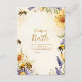 Mommy to Bee Wildflowers  Diapper Raffle エンクロージャーカード (正面)