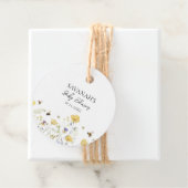 Mommy to Bee Wilflower赤ちゃんシャワー フェイバータグ (インサイチュ)