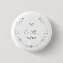 Mommy To Boho Butterfly Wilflower赤ちゃんシャワー