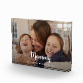 Mommy We Love You モダン Script フォトブロック (右)