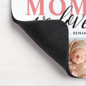 Mommy We Love You Photo Collageマウスパッド マウスパッド (コーナー)