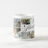 Mommy We Love You Photo Collage コーヒーマグカップ (中央)