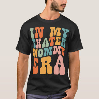 Mommy WomenのMy Skater Mommy Eraレトロで1 Tシャツ