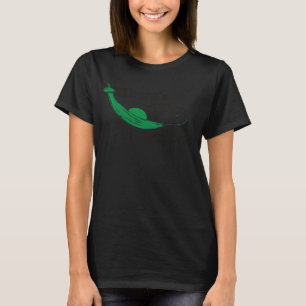 MommyLoves著エンドウ豆のマタニティシャツ Tシャツ