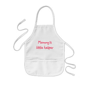Mommysの小さい助手 子供用エプロン