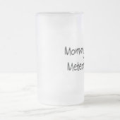 Mommysの小さい気象学者 フロストグラスビールジョッキ (中央)