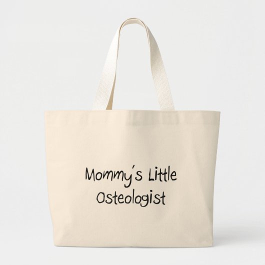 Mommysの小さいOsteologist ラージトートバッグ (正面)