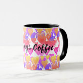 MOMMYSコーヒー、ハート マグカップ (正面右)