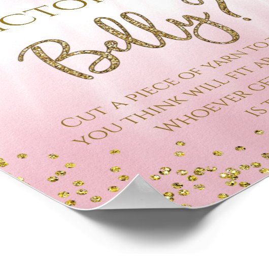 Mommysベリーバビーシャワーゲームの大きさ ポスター (角)