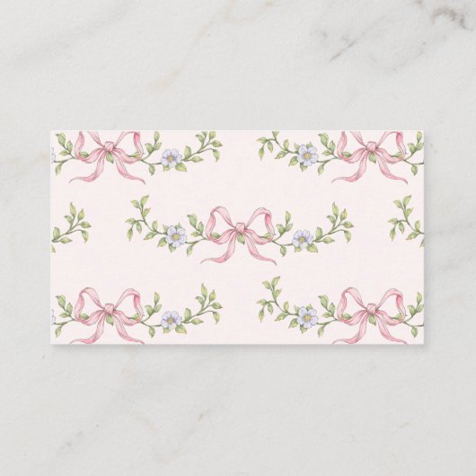 mommysベリーブックベビーシャワーの大きさ エンクロージャーカード (裏面)