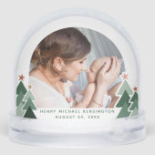 Mommys初めてのクリスマス素朴ツリー2 Photos (裏面)