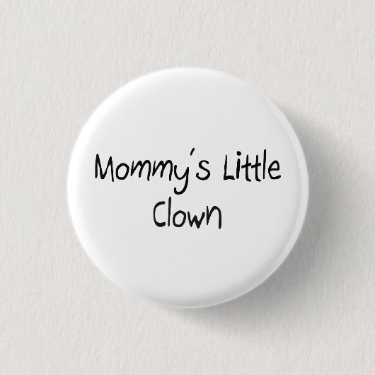 Mommys少しピエロ 缶バッジ (正面)