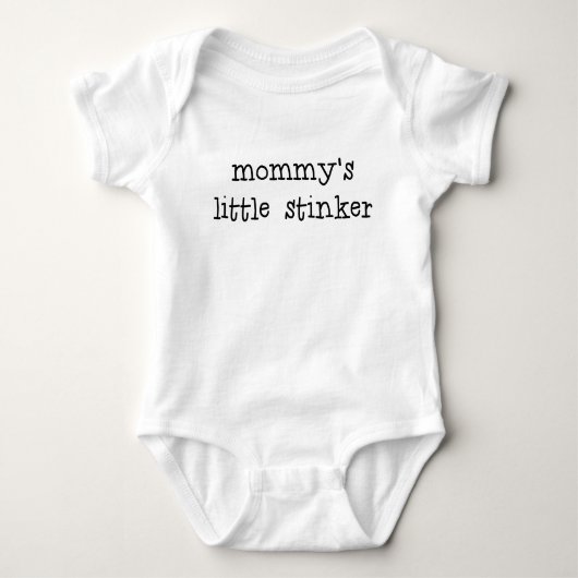 Mommys少しstinker.png ベビーボディスーツ (正面)