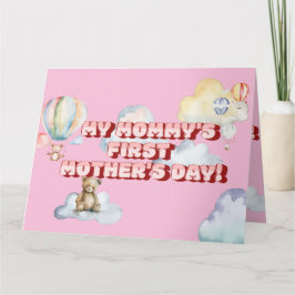Mommy's First Mother's Day Greeting Card カード