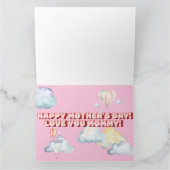 Mommy's First Mother's Day Greeting Card カード (内部)
