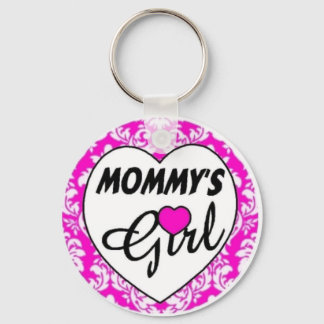mommys girl.ピンク キーホルダー
