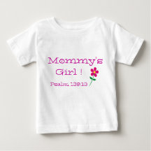Mommy's Girl Psalm 139:19コレクションベビーボディスーツ