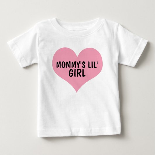 MOMMY'S LIL' GIRL Tシャツ (正面)