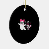 Mommys Little Boo Halloween Classic Design セラミックオーナメント (右)