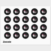 Mommys Little Boo Halloween Classic Design ラウンドシール (シート)