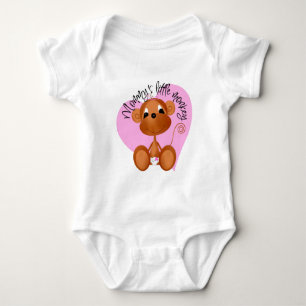 Mommy's Little Monkey - Girl Tシャツとギフト ベビーボディスーツ