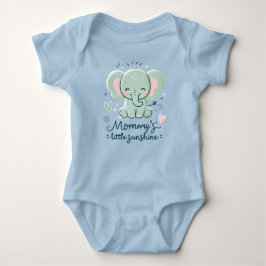 Mommy's Little Sunshine, CuteベビーBodysuiTシャツ ベビーボディスーツ