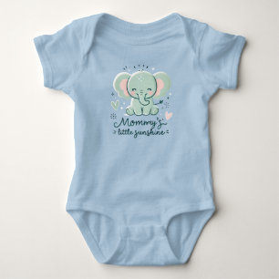 Mommy's Little Sunshine, CuteベビーBodysuiTシャツ ベビーボディスーツ