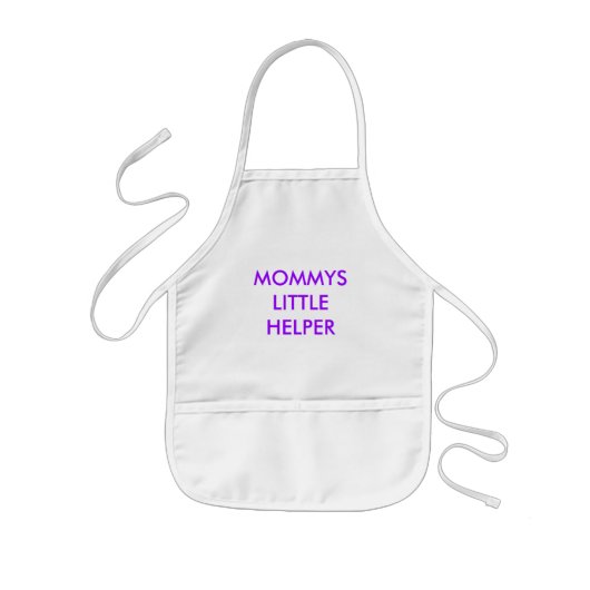 MOMMYS LITTLEHELPER 子供用エプロン (正面)