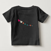 Mommy's Valentine ベビーTシャツ (裏面)