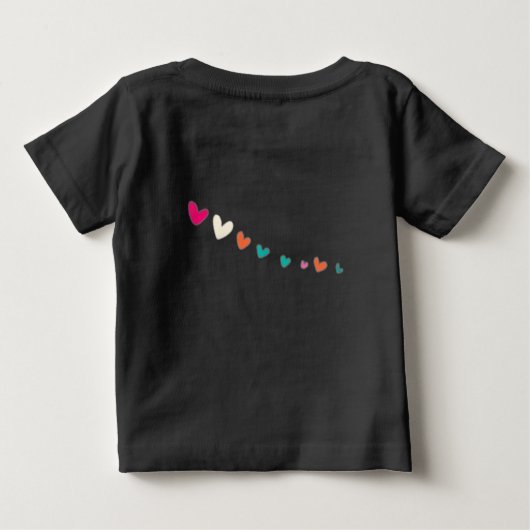 Mommy's Valentine ベビーTシャツ (裏面)