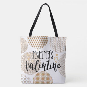 Mommy's Valentine Designerトート トートバッグ