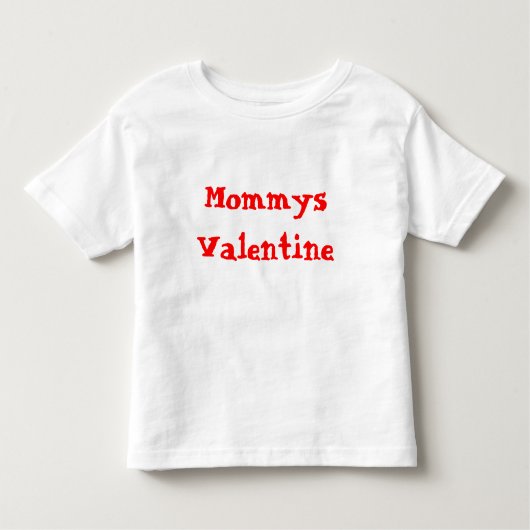 MommysValentine トドラーTシャツ (正面)