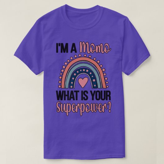 Momo超大国Momo祖母の感謝 Tシャツ (デザイン正面)