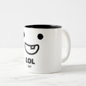 Momo部屋LOLのマグ ツートーンマグカップ (正面右)